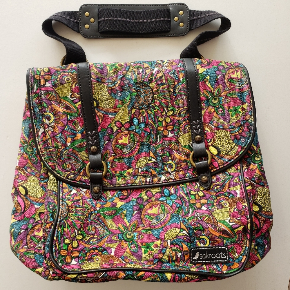Sakroots Convertible Crossbody/Backpack Purse